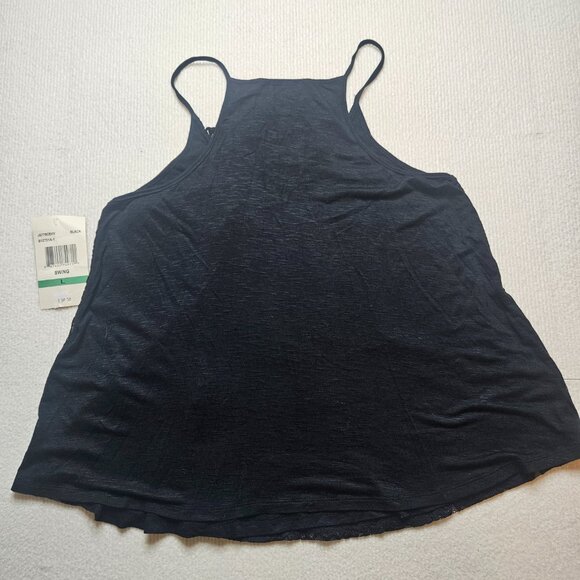NWT eyeshadow black lace halter swing top - size Large - Picture 9 of 9